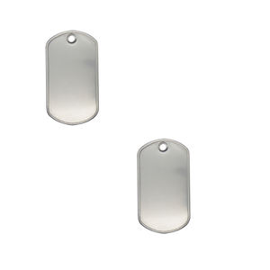 ओवल डॉग टैग का उपयोग पालतू जानवरों के हैंग टैग की जानकारी रिकॉर्ड करने के लिए किया जाता है - Product Image 4