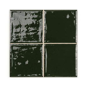 Loseta precortada Boston Verde Oscuro 20x20, tamaño 10x10 para uso en paredes y pisos - Product Image 4