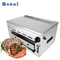 Pemanggang Steak Salamander Gas 2021, Pemanas Salamander, BBQ Steak, Grill Inframerah