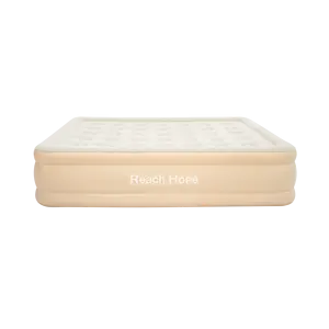 High-rasied Eco-friendly PVC Household for Friends or Guests Stay Overnight Air Mattress Built-in-Pump