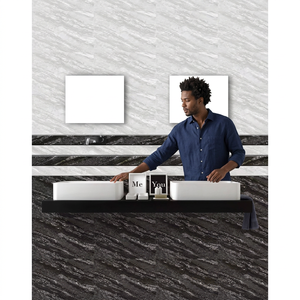 Azulejos de Pared de Cerámica Digital de 300x450 mm, Brillantes, Impermeables, Resistentes al Fuego, para Uso en Exteriores, Centros Comerciales, Salones y Baños, con Diseño Impreso en Alta Definición - Product Image 4