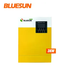 Bluesun 3KW MPPT 태양 광 인버터 DC-AC 태양 3 KVA 오프 그리드 하이브리드 인버터 지원 병렬 작업