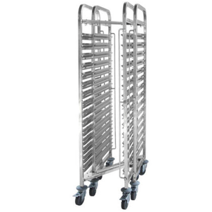 Mobile Stainless Steel Gastronorm <b>Pan</b> Trolley Multi Layers Tray Holding Cart for Hotel Banquet Catering Equipment - Product Image 2