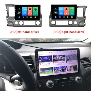 Android Autoradio Voor Honda Civic 2005-2012 Auto Multimedia Audio Player Gps Navigatie Head Unit