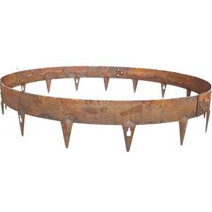 Bordo da giardino in metallo ruggine <span class=keywords><strong>nero</strong></span> bordo da giardino bordo da giardino in stile naturale Corten - Product Image 2