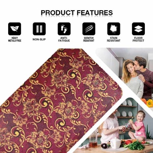 Sheepmats il antifatica anti skid molle del basamento extra large bambino <span class=keywords><strong>beige</strong></span> rosa cusioned pavimento della <span class=keywords><strong>cucina</strong></span> tappeti e stuoie di marca - Product Image 2