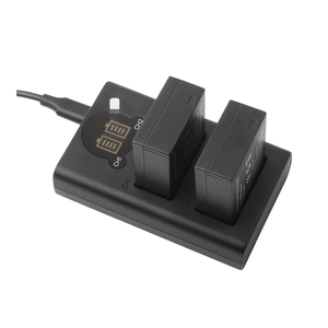 Chargeur de batterie double fente BLN-1 pour appareils <span class=keywords><strong>photo</strong></span> <span class=keywords><strong>Olympus</strong></span> OM-D E-M1 E-M5 E-M5 Mark II <span class=keywords><strong>PEN</strong></span>-F <span class=keywords><strong>PEN</strong></span> E-P5 – Chargeurs portables intelligents BLN1 - Product Image 1