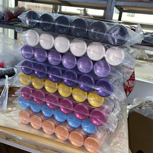 パールクリスタル1オンス1.5オンス2オンス4オンス分厚いキラキラボトル瓶シェーカーとバッグ - Product Image 4