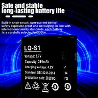LQ-S1 Baterai Polimer Li-ion untuk Jam Tangan Pintar AB-S1 DJ-09 DZ09 GJD HKS-S1 FYM-M9 SCX-M9