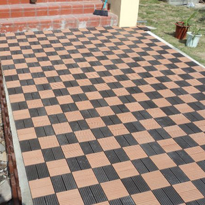 Phong cách mới WPC tầng Trung Quốc Nhà cung cấp ngoài trời thân thiện với môi trường sân vườn lồng vào nhau sàn gạch - Product Image 4