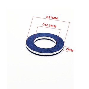 Composite Gasket For Toyota Engine Oil Pan Drain <b>Plug</b> D2408 1 Blue Aluminum <b>Replacement</b> Part - Product Image 5