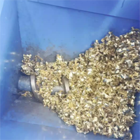 Presse à briquettes automatique pour copeaux de métal pour les industries du recyclage, composants PLC et moteur