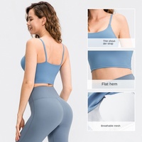 Jade Love Femme Yoga Soutien-Gorge Respirant Sport Gilet Fitness Running Sous-Vêtements avec Haute Élastique et Poitrine Pad Soutien-Gorge Respectueux De La Peau