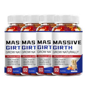 Compléments alimentaires <span class=keywords><strong>Massive</strong></span> Girth 60 gummies Little Bear Gummies à base de plantes d'Afrique du Sud, à base d'ail alcoolisé, pour le soutien musculaire - Product Image 2