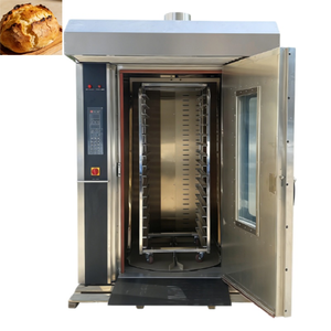 <span class=keywords><strong>Four</strong></span> à sole rotatif industriel en acier inoxydable, alimenté électriquement, pour la production de boulangerie à grande échelle - Product Image 2