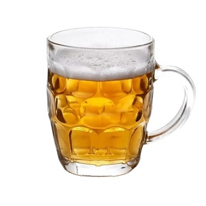 Verre à vin à picots de type stein, style pub britannique, avec poignée, gravé, pour les fêtes à domicile - Product Image 2