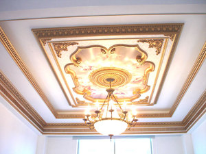Panneau de <span class=keywords><strong>plafond</strong></span> artistique/plaque de lampe de <span class=keywords><strong>plafond</strong></span>/cadre de <span class=keywords><strong>plafond</strong></span> artistique pour la décoration - Product Image 3