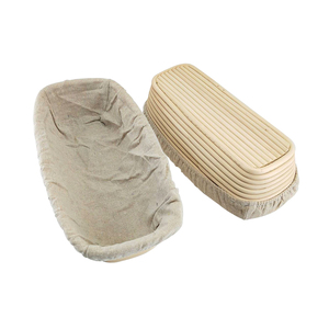 Kit artigianale per la produzione di <span class=keywords><strong>pane</strong></span> a lievitazione naturale cesti e fodere in Rattan cesto di prova per panetteria da cucina - Product Image 5