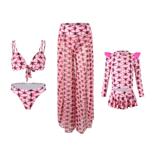 TW 2024 vente en gros nouveau <span class=keywords><strong>maillot</strong></span> <span class=keywords><strong>de</strong></span> <span class=keywords><strong>bain</strong></span> familial Sexy Bikini trois pièces ensembles maille imprimé pantalon maman enfants <span class=keywords><strong>maillot</strong></span> <span class=keywords><strong>de</strong></span> <span class=keywords><strong>bain</strong></span> - Product Image 1