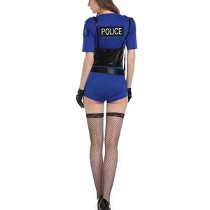 Costume de policière sexy de haute qualité à bas prix, uniforme pour femme adulte, costume de cosplay pour Halloween, robe de soirée épicée - Product Image 3
