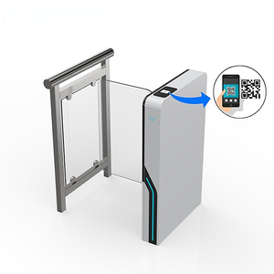 Enrtance Hệ thống kiểm soát truy cập hàng rào an ninh cửa quay cổng sinh học thời gian tham dự người đi bộ an ninh turnstile - Product Image 3