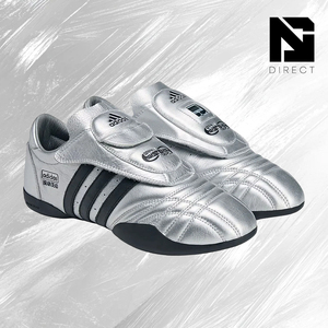 Brain Dead x Adidas Taekwondo 'Silver Black White' Zapatos de Skateboarding para Mujer, Zapatillas Casuales para Caminar - Product Image 2