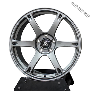 Jantes creuses TE037 de style japonais en aluminium 6061-T6 à 10 rayons, forgées sur mesure, légères, vert clair, pour <span class=keywords><strong>Fiat</strong></span> - Product Image 2