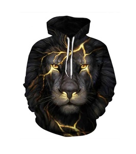 Pulls à capuche pour hommes Design animé personnalisé Impression par sublimation anti-rides 100% polyester Style Streetwear chaud grande taille - Product Image 1