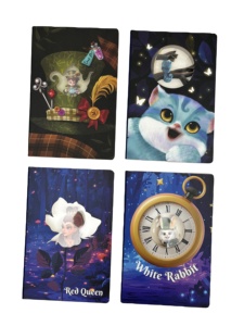 Tùy chỉnh 3D Điêu Khắc Máy Tính Xách Tay 60 tấm bên trong xoắn ốc ràng buộc bìa cứng nhựa Bìa văn phòng Quà Tặng Nhật ký yên khâu - Product Image 4