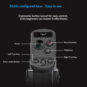 Stabilisateur de caméra DSLR professionnel Feiyu SCORP-<span class=keywords><strong>C</strong></span> 2 avec contrôle gestuel, <span class=keywords><strong>suivi</strong></span> IA, prise de vue verticale et charge utile de 3,5 lb pour 5.4 - Product Image 4