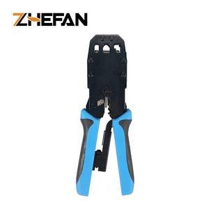 Ez-Pelacables de corte Ethernet Cat5e/6/7, Alicate de uso múltiple, Alicate de paso <span class=keywords><strong>a</strong></span> través de Cable de red, herramienta de prensado de conectores Rj45 - Product Image 2