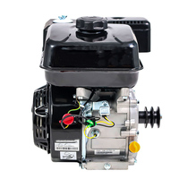 Moteur à essence de système de démarrage électrique ou de recul de 7Hp 196CC pour le compacteur de plat