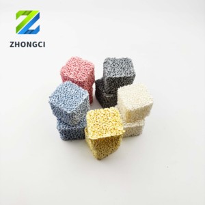 수족관용 5색 세라믹 필터 브릭, 다채로운 다공성 폼 세라믹 미디어, 큰 기공으로 막힘 방지 - Product Image 4