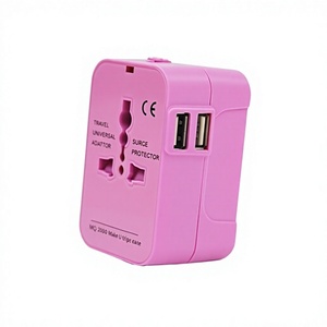 Universal travel <b>adapter</b> plug <b>Multi</b> region charging converter <b>USB</b> socket for Europe UK Travel plug for US AU - Product Image 4
