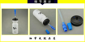 ขวดน้ำคริสตัลขนาด500มล. พร้อมสีสำหรับวิ่งและดื่มด้านนอก - Product Image 6