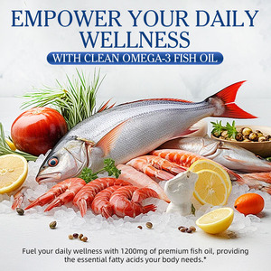 Capsule di Olio di Pesce <span class=keywords><strong>Omega</strong></span> 3 per Adulti, Ricche di DHA EPA, Supporto Anti-invecchiamento per Pelle, Occhi, Cuore, Cervello e Sistema Immunitario - Product Image 6