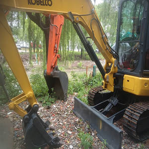 Mini usato <span class=keywords><strong>Kobelco</strong></span> SK35SR 3.5 Ton escavatore quasi nuovo stato con il nucleo componente del motore di seconda mano Giappone escavatore - Product Image 4
