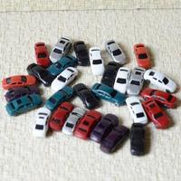 Divertidos Coches en Miniatura de Metal Fundido a Escala 1/220, Kits de Modelos de Coches