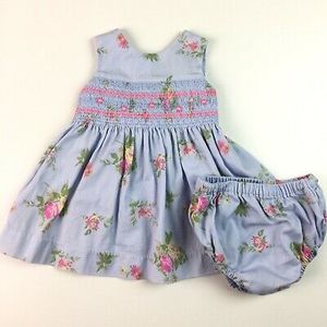 2023 lindo vestido estampado ahumado para niños pequeños hecho a mano 100% de algodón con ropa de bebé hermoso bordado para el verano - Product Image 1