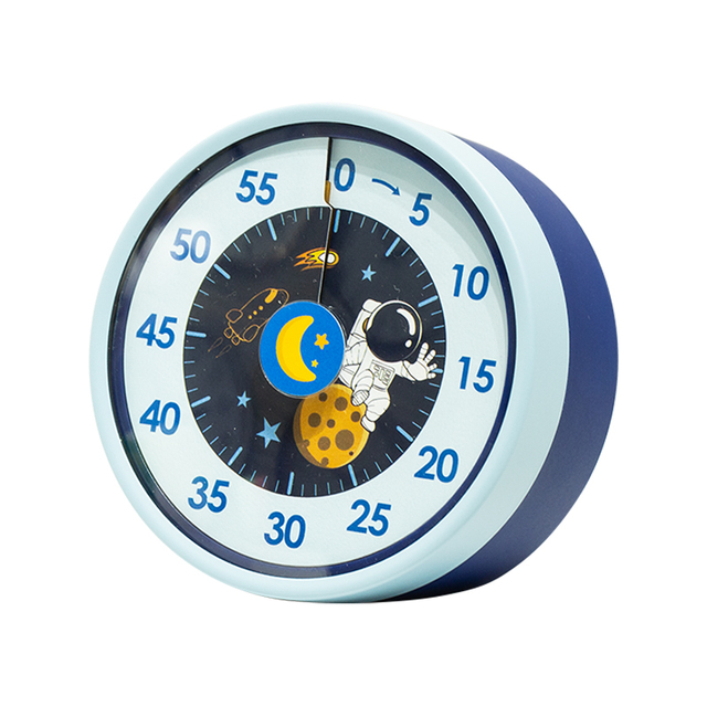 2025 Hot Selling High Quality Plastic Waterproof Digital Display Kitchen Timer Cute Cartoon Design Dial 60-Minute Countdown