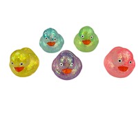 Jouet anti-stress en caoutchouc souple à rebond lent, best-seller transfrontalier, en forme de canard, idéal pour la décompression et comme cadeau