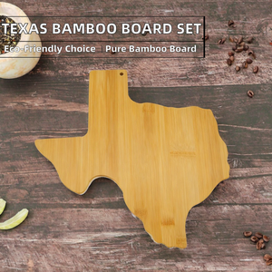 Paquete de 12 Tablas de Cortar de Bambú con Temática del Estado de Texas, Tabla de Charcutería de 1.5 cm de Grosor, Fácil de Limpiar, para Grabado Láser. - Product Image 2