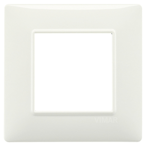 Vimar Ivory Wall <b>Switch</b> Plate 8x13cm Square Design - Product Image 1