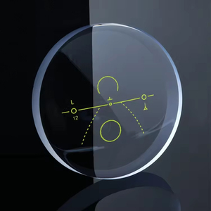 Brand New personnalisé 1.56 résine progressive Transparent Semi-fini lentille optique Offre Spéciale blanc/clair HMC revêtement lunettes <span class=keywords><strong>de</strong></span> soleil - Product Image 3