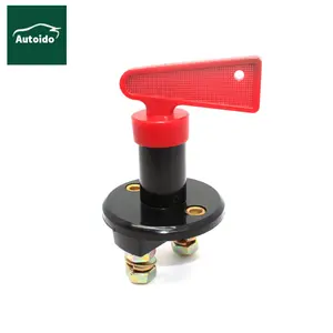 Interruptor de desconexión de batería, DC 12V 24V, aislador Maestro de batería, interruptor de corte de energía para coche marino, barco, RV, ATV, camión, vehículo