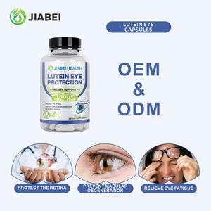 Op maat gemaakte verpakkingen voor luteïne oogcapsules voor volwassenen, fabriek van kruidenextracten als supplementen voor verlichting van oogvermoeidheid en ondersteuning van het gezichtsvermogen - Product Image 5