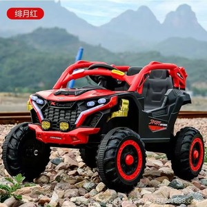 Electric Childrens Car Two Seater Four Wheel Off Road Vehicle Battery Powered Toy For Kids 2 6 Years Outdoor Use - Product Image 1