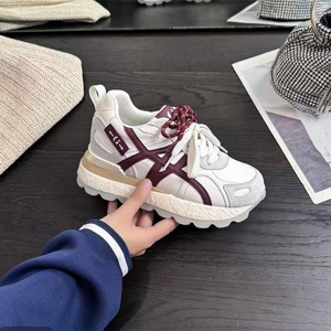 Zapatillas Deportivas Casuales con Cordones para Mujer, Otoño 2025, Suela Suave, Ligeras, que Aumentan la Estatura - Product Image 6