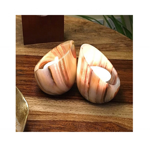 Portavelas de luz de té votivo de ónix de tamaño personalizado en precio al por mayor - Product Image 1