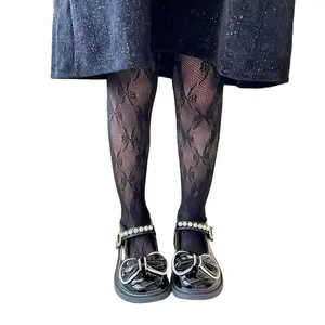 다이나믹 세련된 디자인 패션 유아 키즈 메쉬 망사 그물 반짝이 베들리 튜브 양말 스타킹 여자 팬티 스타킹